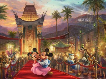  mickey kunst - Mickey and Minnie in Hollywood TK Disney